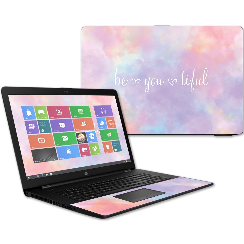 Mightyskins Skin Compatible with Hp 17t Laptop 17.3" (2017) - BeYouTiful | Protective, Durable, and Unique Vinyl Decal Wrap Cover | Easy to Apply,