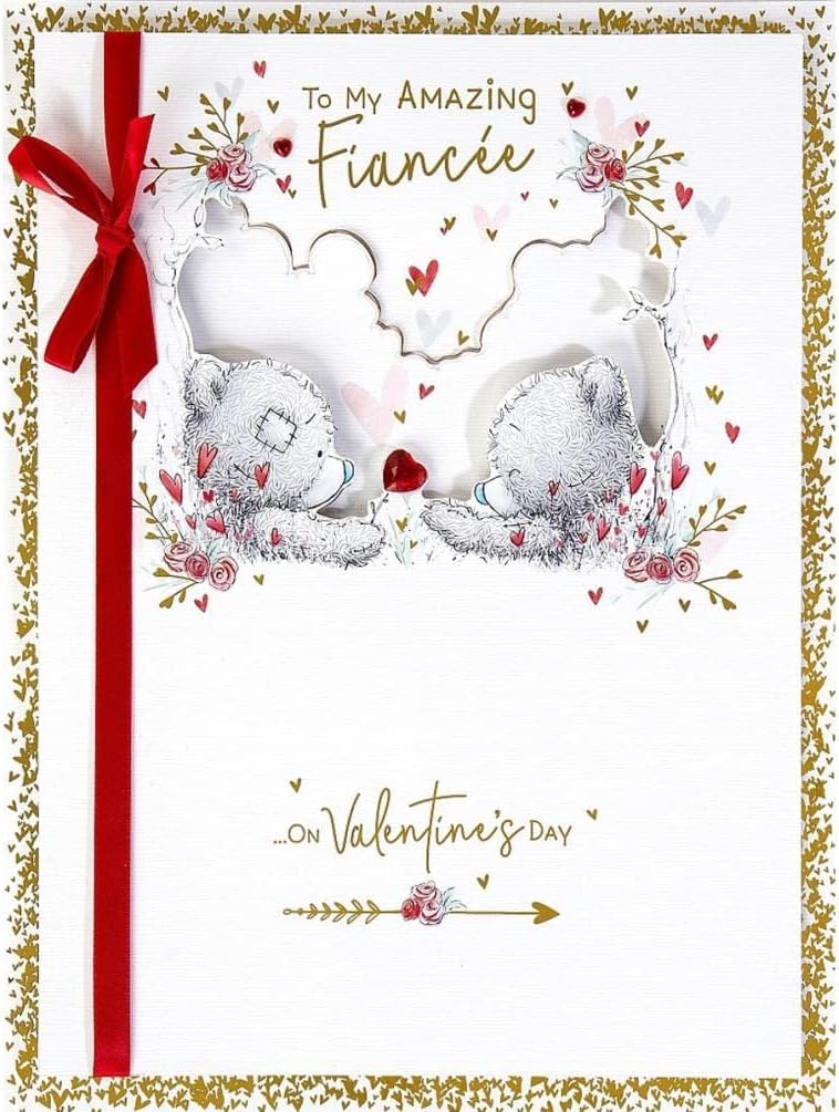 Me To You Amazing Fiancee Valentine's Boxed Card