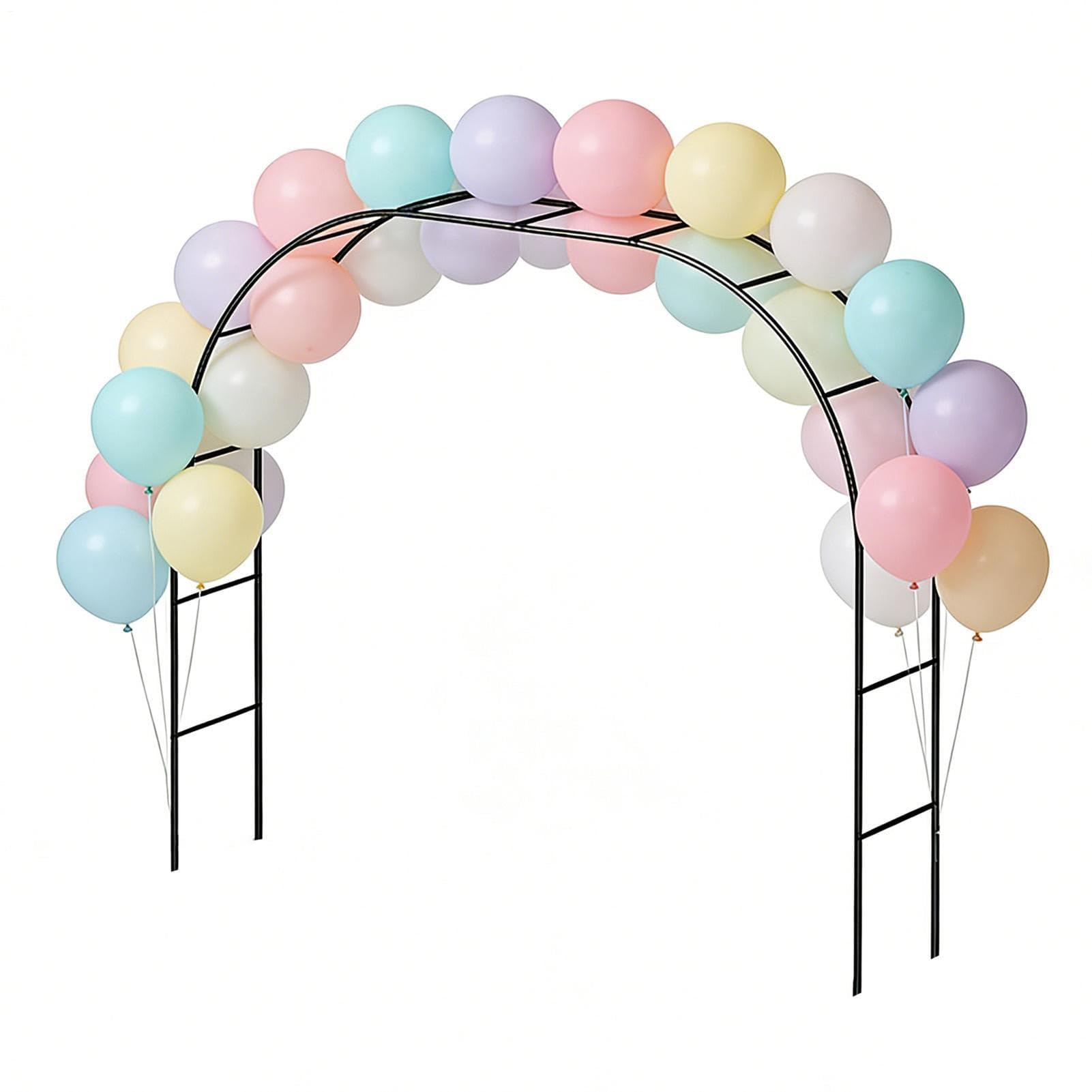 Arche de Jardin – Fond en métal Robuste de 172 x 240 cm