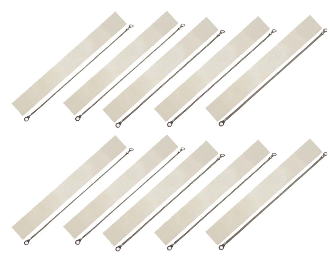 Impulse Sealer Bag Sealing PFS Spares Kit 100mm 4 Inch Heat Element and Teflon Strip (Pack of 10)