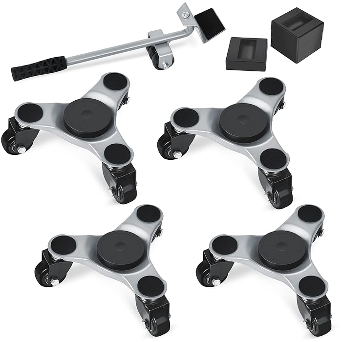 Buy SOYO Furniture Dolly Movers with Lifter, Moving Dollies with Wheels Heavy Duty 500 LB Load