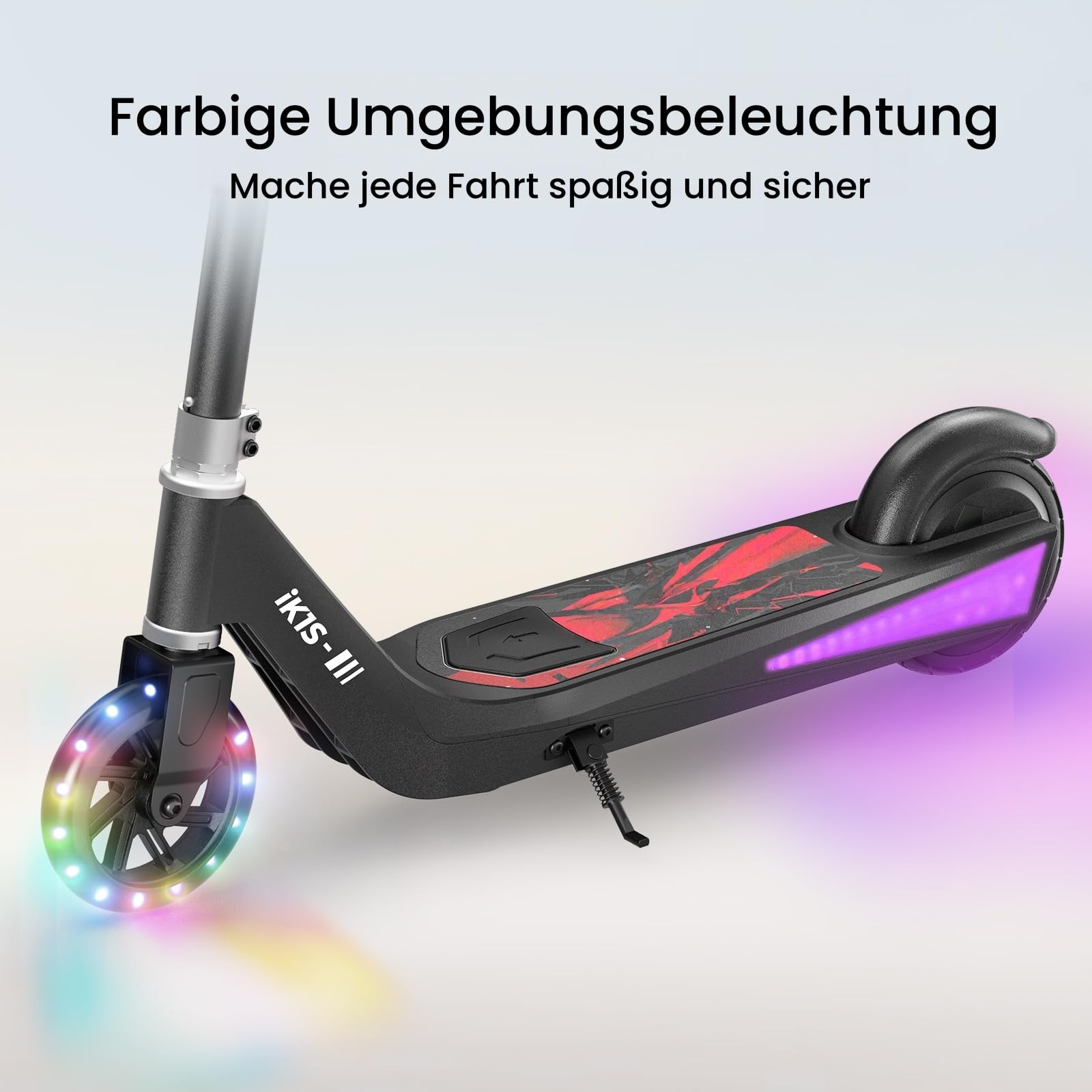 IHoverboard Elektroroller Für Kinder 6-10 Jahre - 15 Km/h Mit LED Rädern