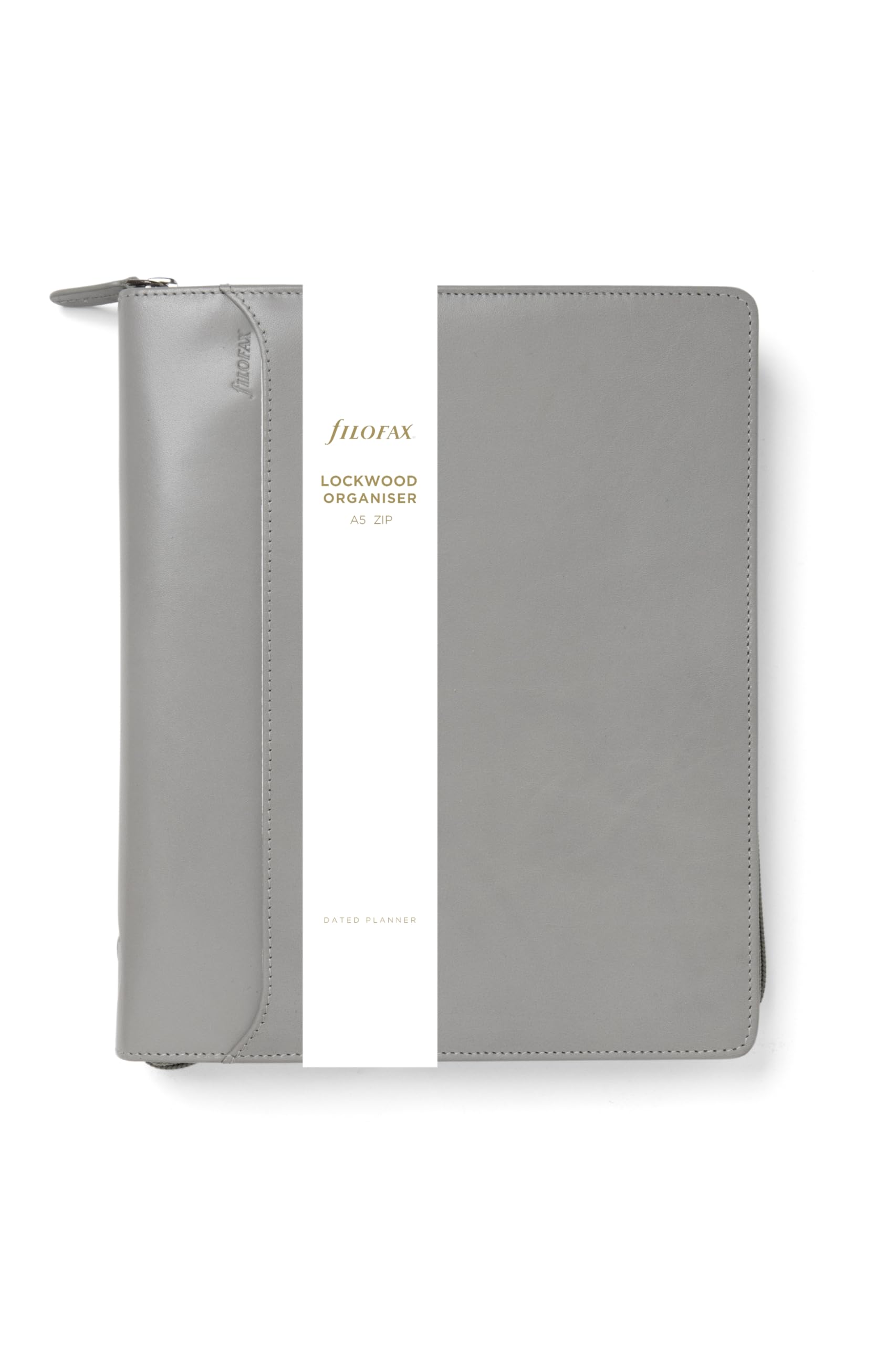 FILOFAX Lockwood A5 Zip Organiser Concrete 2025