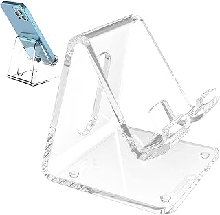 telefone transparente - telefone celular acrílico para mesa | telefone escritório Acessórios mesa escritório telefone transparente, Littryee