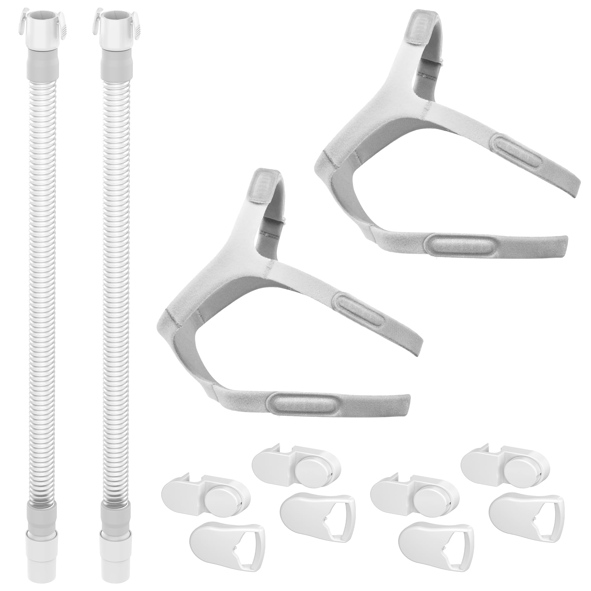 2 Packs Quick Release Tube Strap Compatible with Amara View, Including Short Tube &Strap& Clips for AV, Improved Design and Upgraded Material,Great Value Supplies by Medihealer.