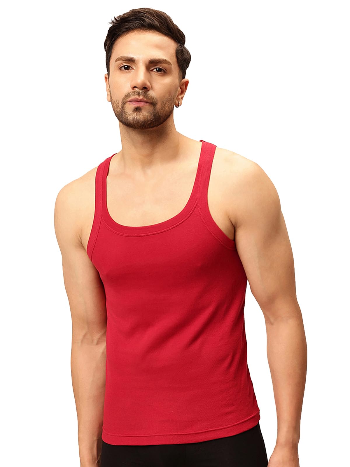 john players Classic Cotton Ribbed Vest-picture-21