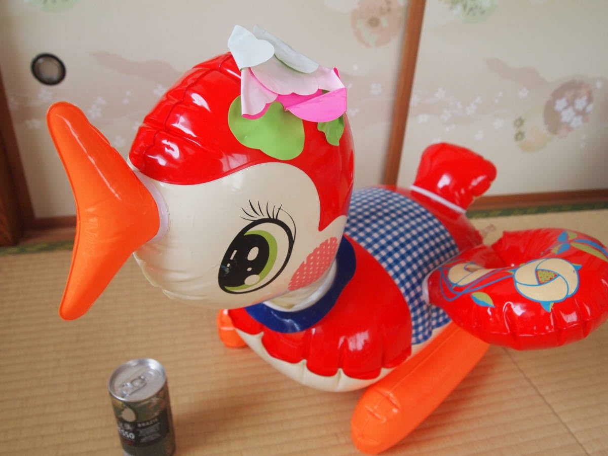 Amazon.co.jp: 昭和レトロ タカラ 空ビ 幼児乗用 空気ビニール