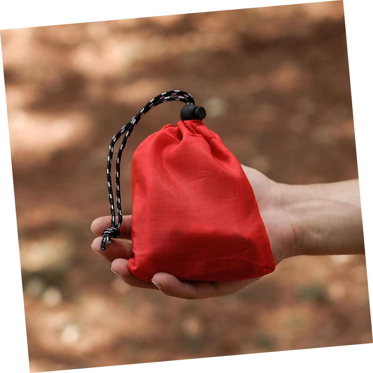 Mipcase 4Pcs Outdoor Drawstring Storage Bags Versatile Sundries Pouches for Travel Camping Organizing Small Items Lightweight Convenient for Jewelry More