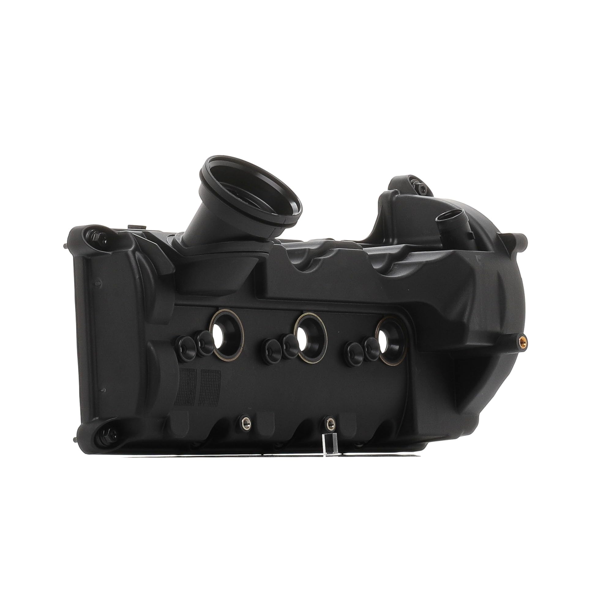 RIDEX 977C0098 Tapa de balancines Derecha con junta para la tapa de culata de cilindro con tornillos con válvula de ventilación Compatible con AUDI A4 B8 Avant 8K5 Gasóleo