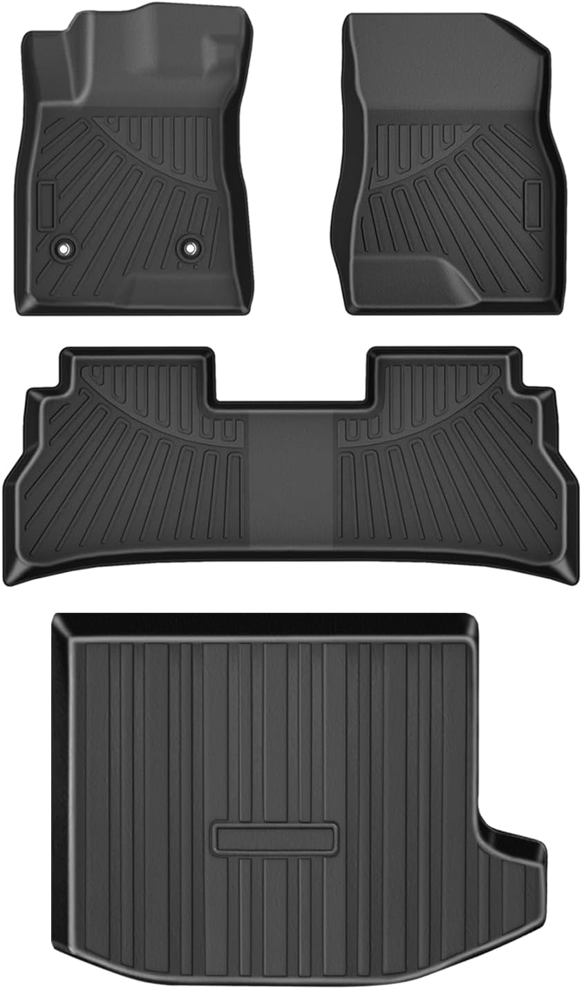 HEAVYSTONE Floor Mats & Cargo Liner Full Set for 2024 Chevrolet Trax All Weather