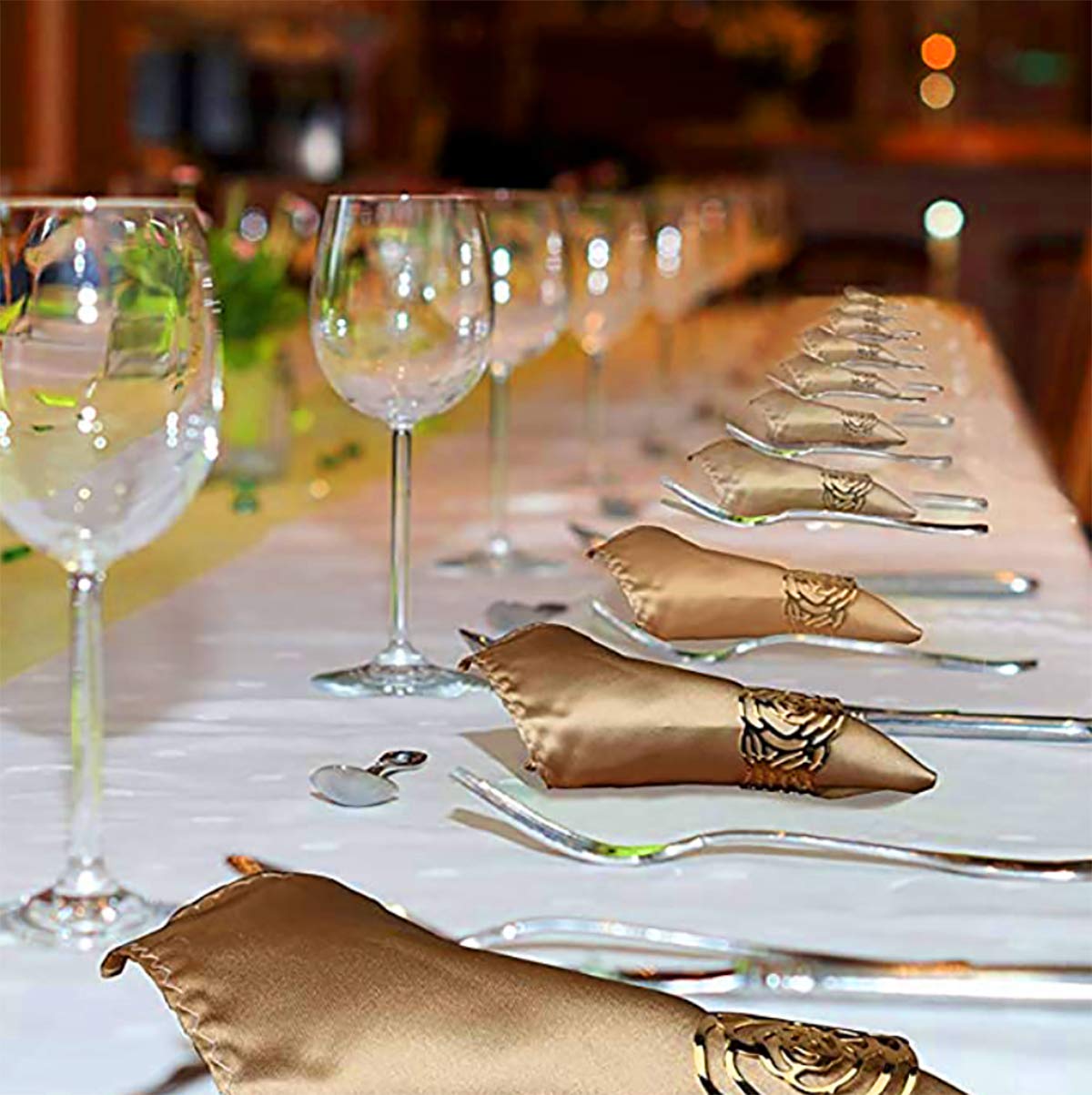 Acheter Anneaux De Serviette En Métal, 6 Pièces, Couleur Vive