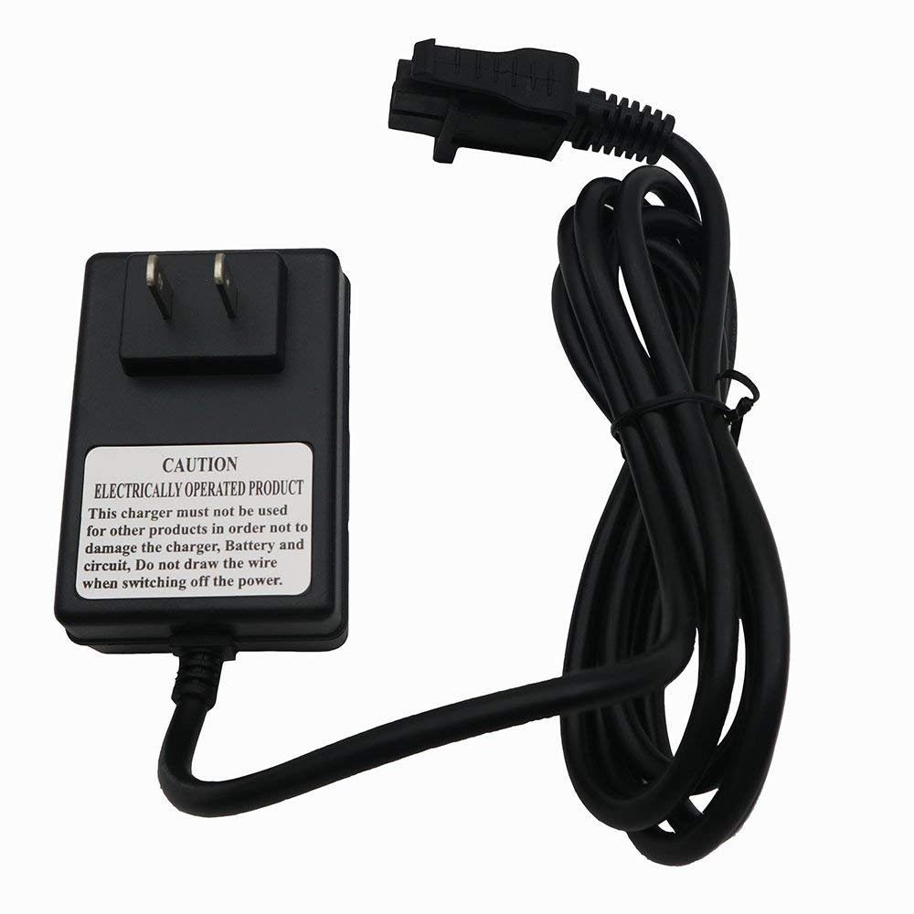 B Plug - Cargador de coche de 12 V para niños, cargador de batería de 12 voltios para Motion Trendz Mega Trendz Yamaha Raptor ATV Disney FJ Cruiser Ride On Car 5