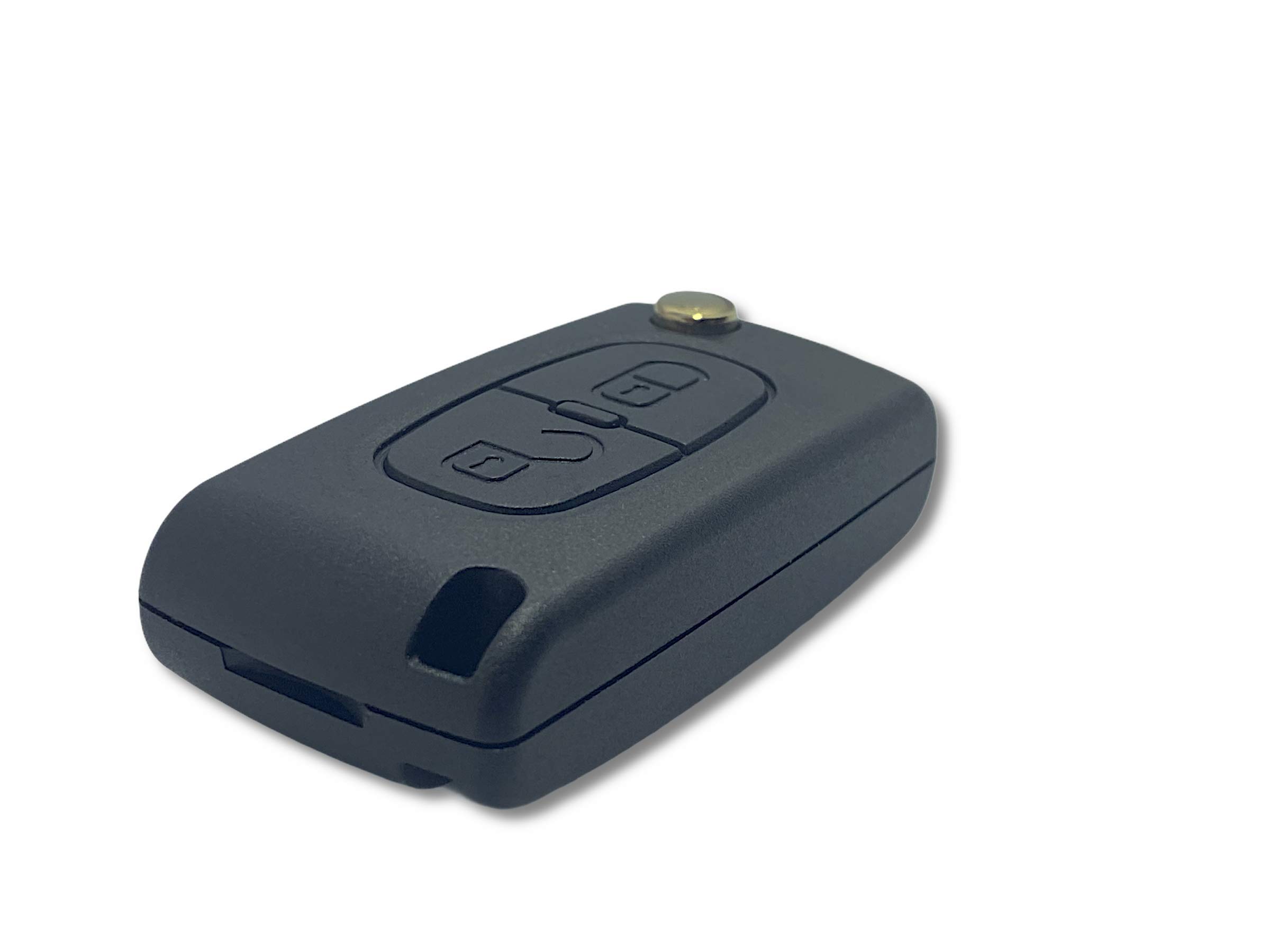 Guscio Telecomando Per Citroen C1 C2 C3 C4 C5 - Con Portachiavi In Pelle, Solo Scocca Esterna - Foto 9