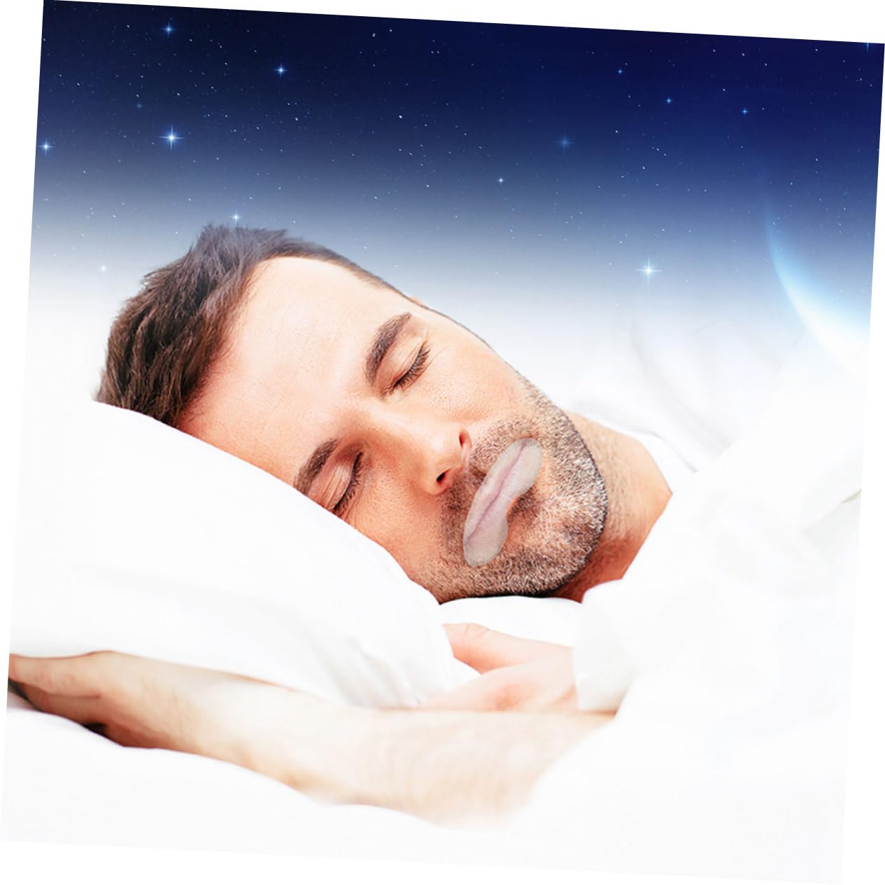 Cintas Para Dormir Antirronquidos De Tiras Adhesivas Para La Boca Y La Respiración Nasal Material Seguro Y Transpirable 90 Hojas*4