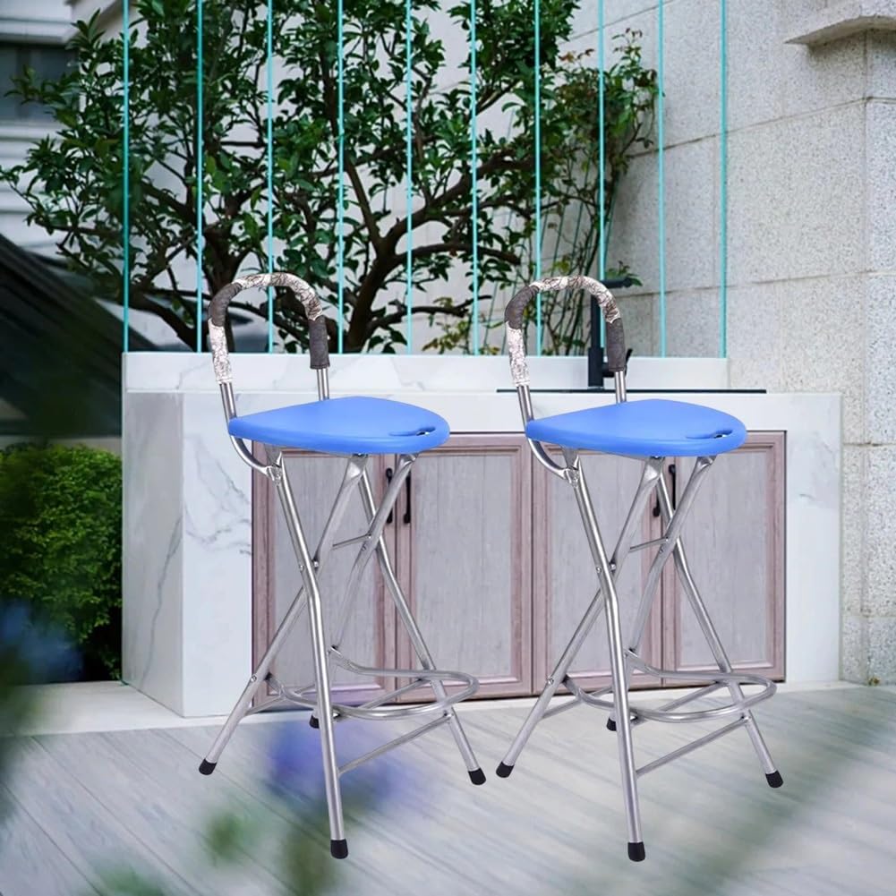 High Chair Thyle Pcs Inch Folding Bar Stool With Backrest