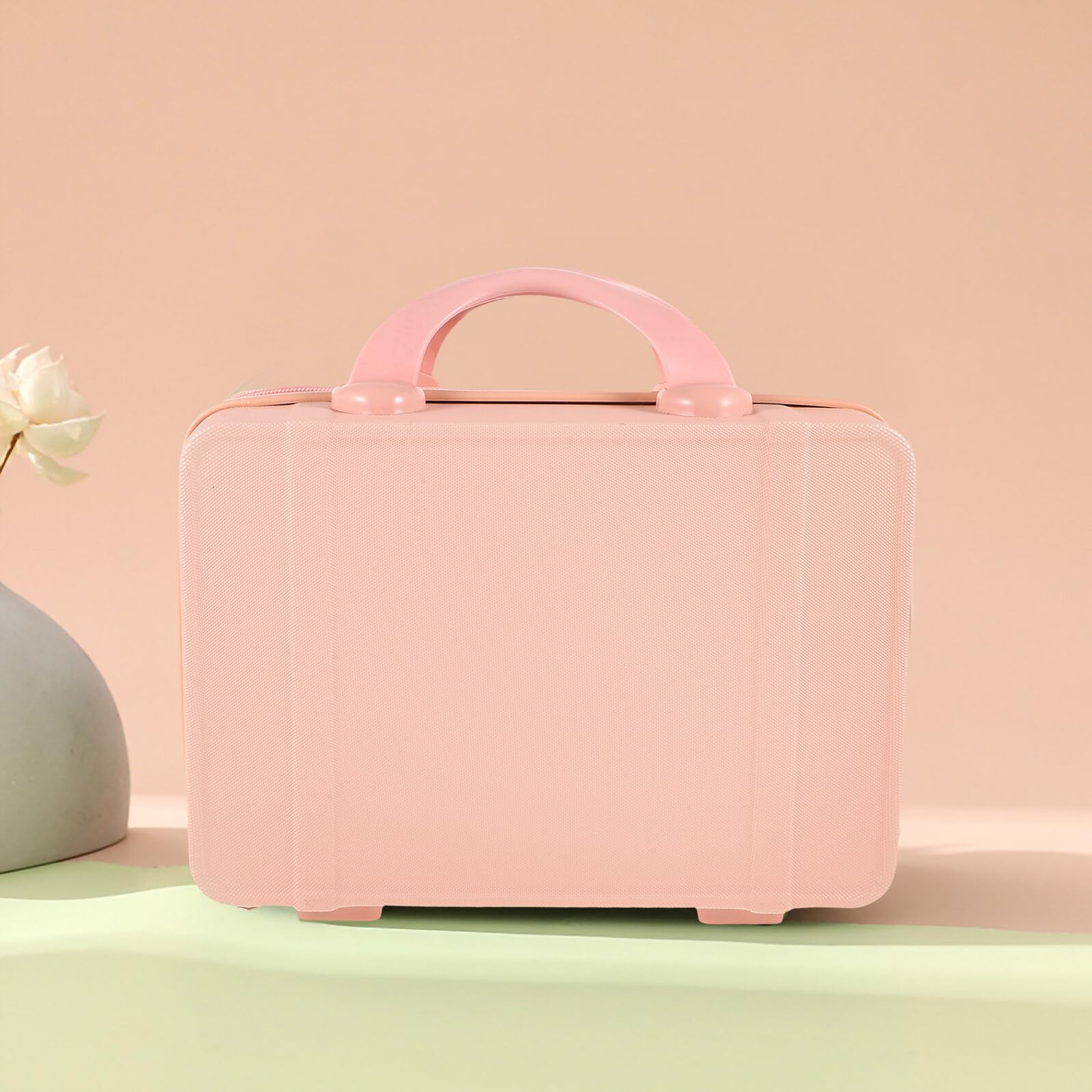 14-Zoll Kosmetik Reiseetui aus Abs, Tragbarer Koffer für Reisen