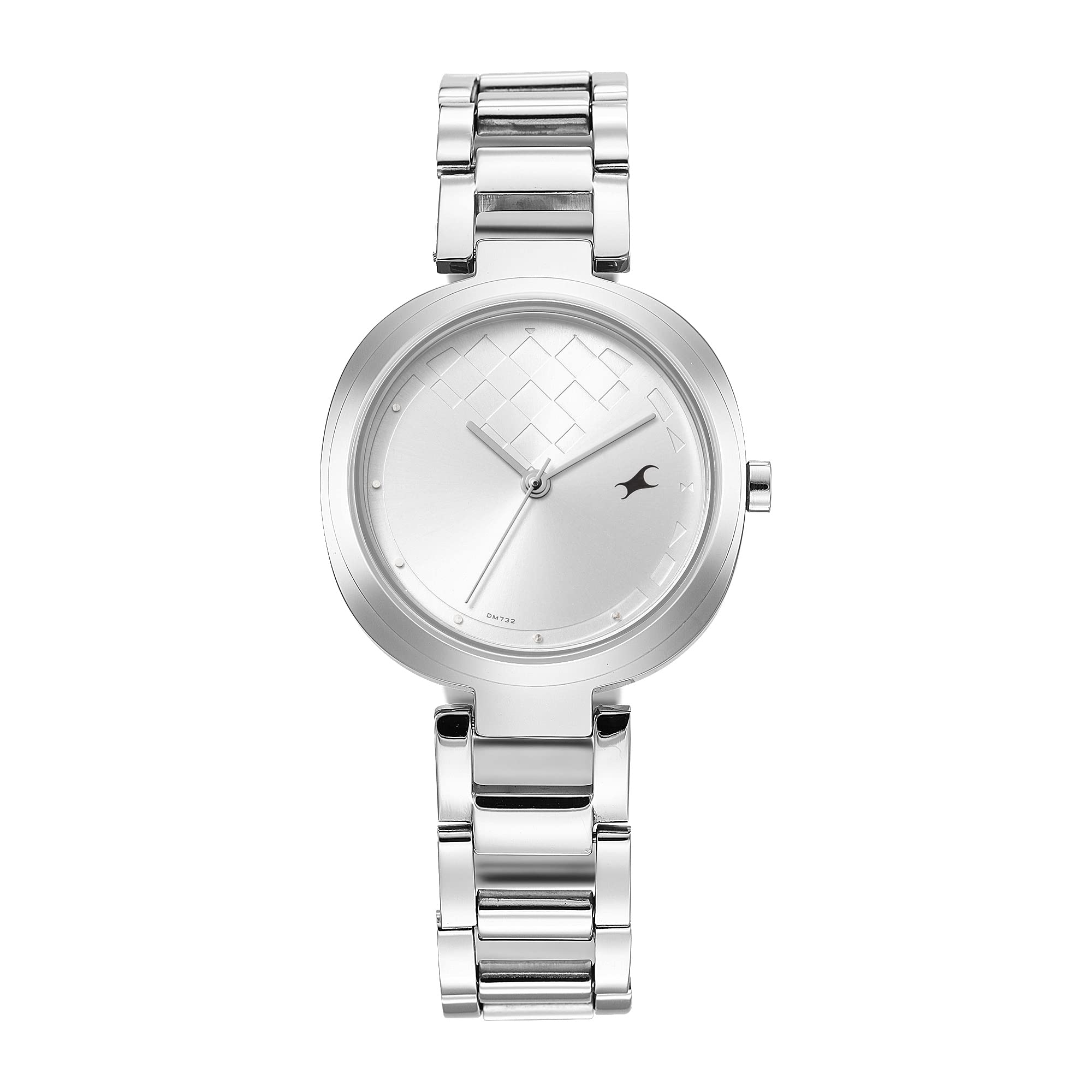 Fastrack Stunners Quartz Analog Silver Dial Stainless Steel Strap Watch for Girls-NS6247SM02 (B0B7BH4JZ1) Amazon Price History, Amazon Price Tracker