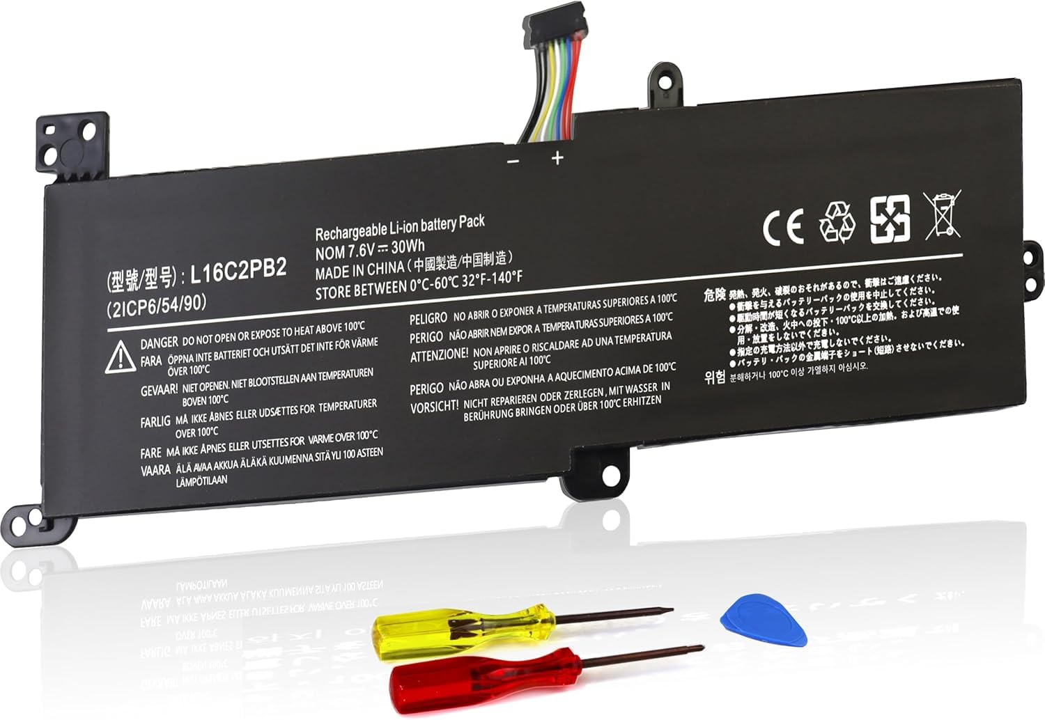 L16C2PB2 L17L2PF1 Battery for Lenovo IdeaPad 320 320-15IKB 320-15ABR 320-14ISK 320-14AST 320-15AST 320-17IKB 330 330-17IKB 330-15IKB S145-15IWL V145-15AST 520-15IKB V320 L16M2PB1 L16L2PB2