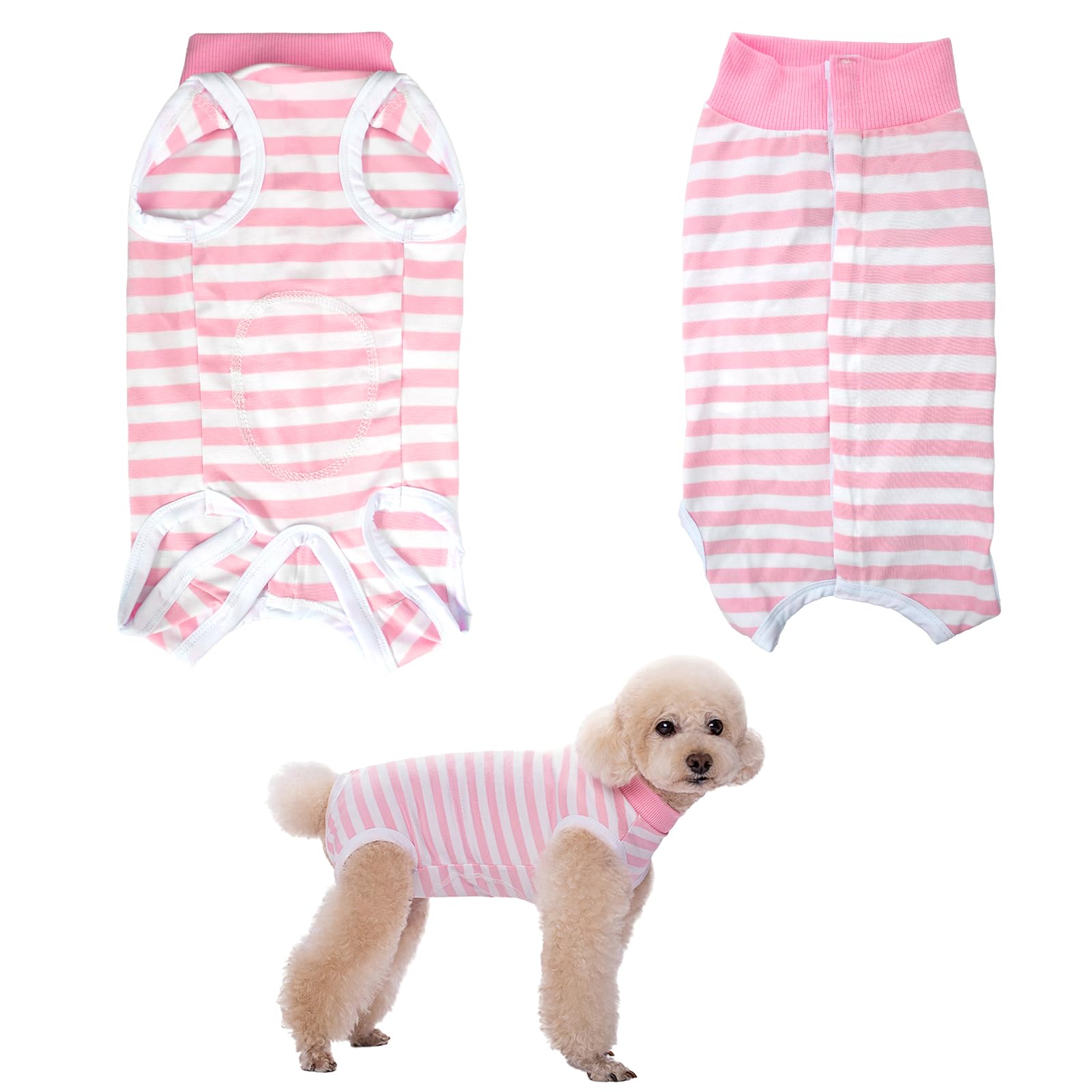 Tutina Post-operatoria Per Cani - Comoda E Protettiva Per Recupero Chirurgico, Taglia M - Foto 4