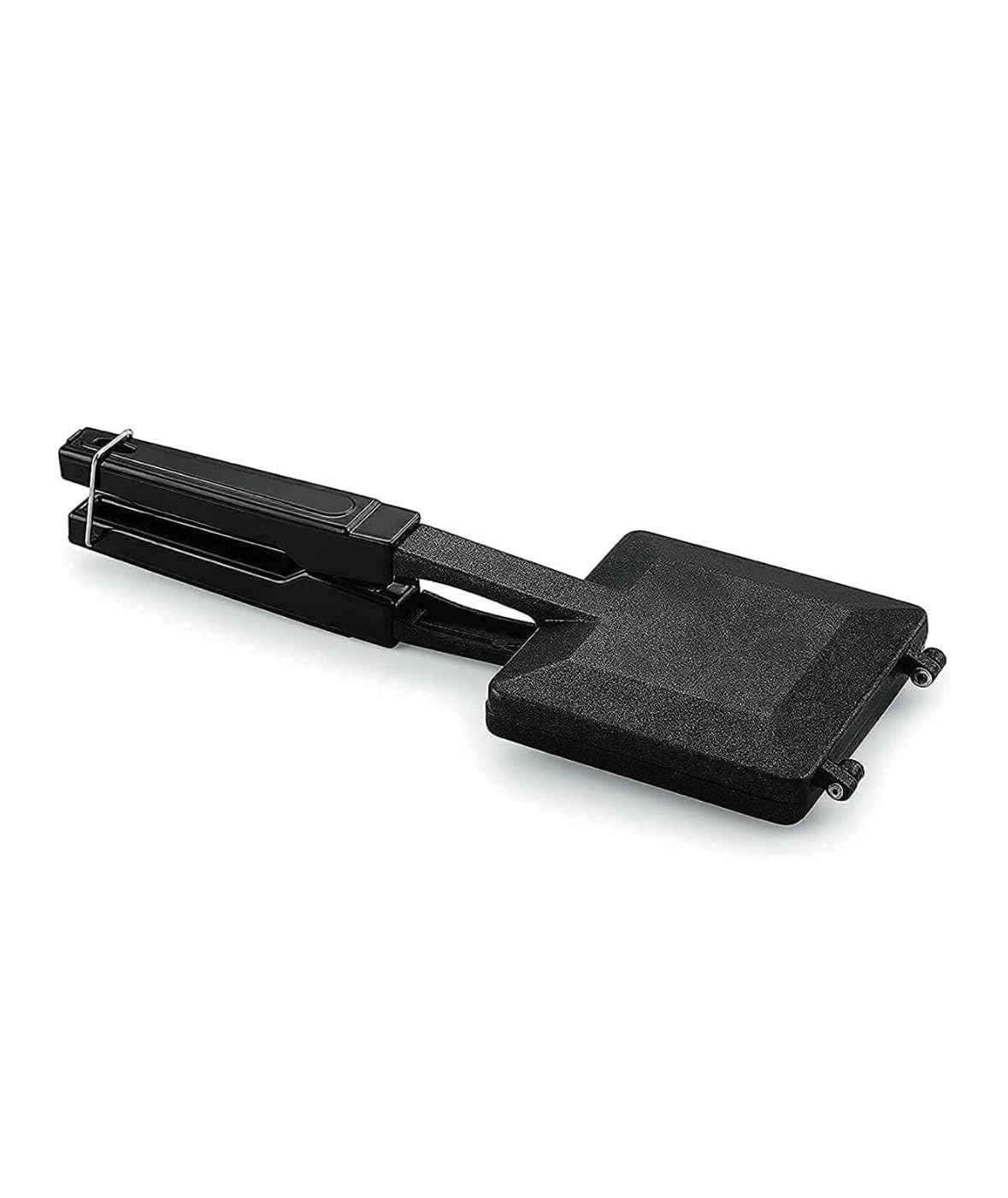 Aluminium Gas Toaster Sandwich Maker with Non-Stick Coating | Pure Aluminium Body, 2 Cut Line Design, Heat Resistant Handle, Black Colour, Stovetop Use-image-48