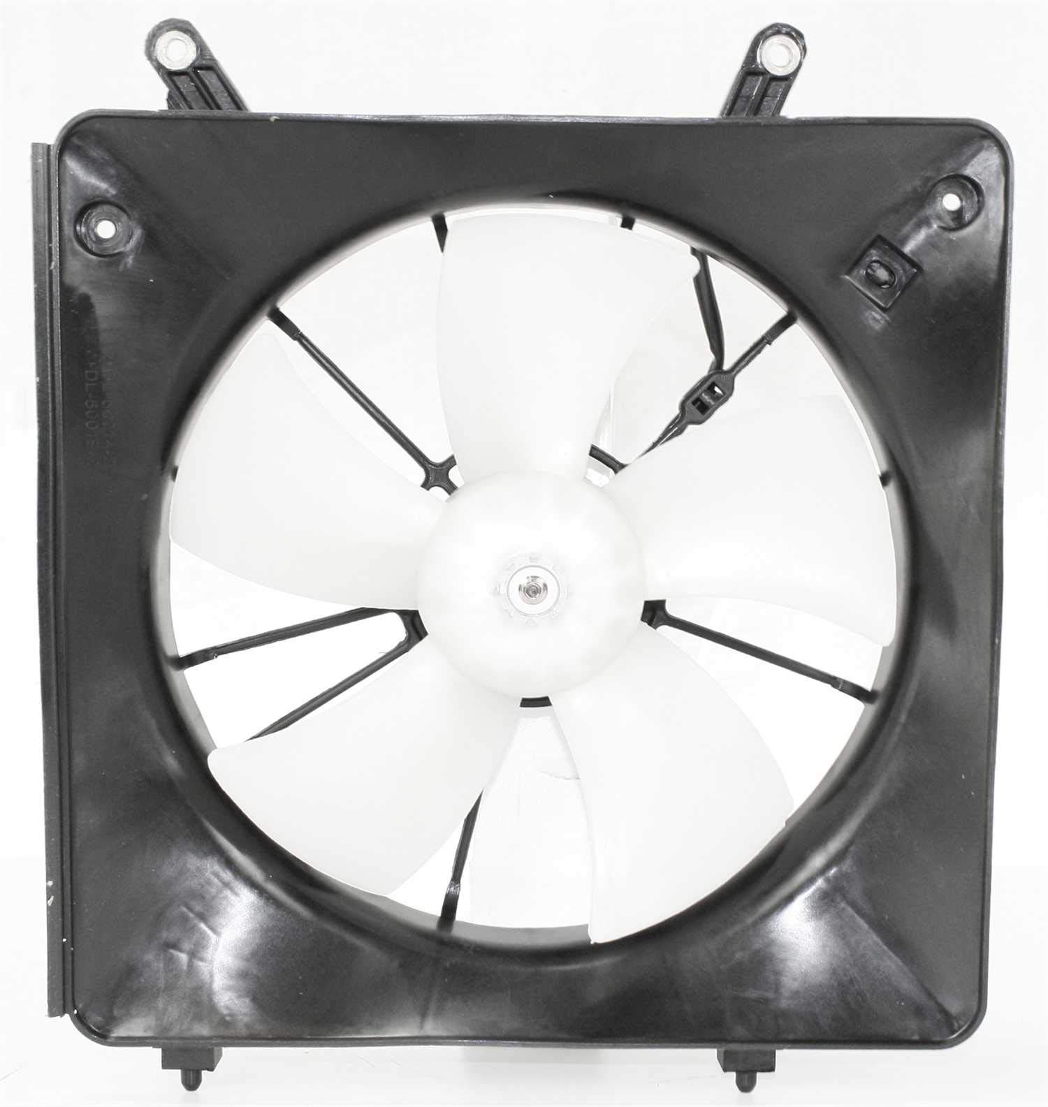 Evan-Fischer EVA24572025317 New Direct Fit Radiator Fan Assembly for ACCORD 98-02 4-CYL Denso Brand Replaces Partslink# HO3115103