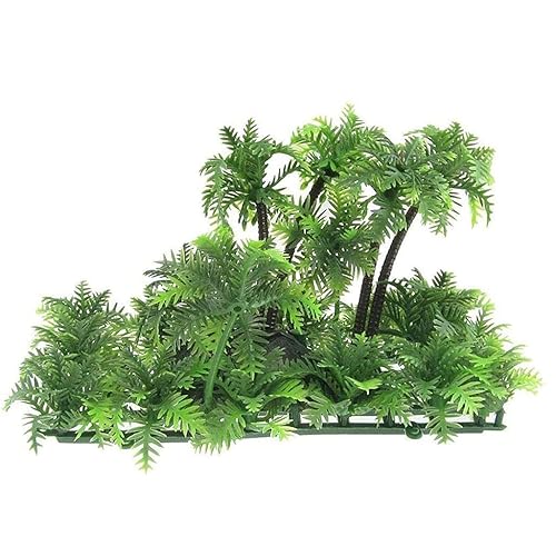 Aquarium Artificial Fish for Decorations Aquatic Underwater Green Grass Trees