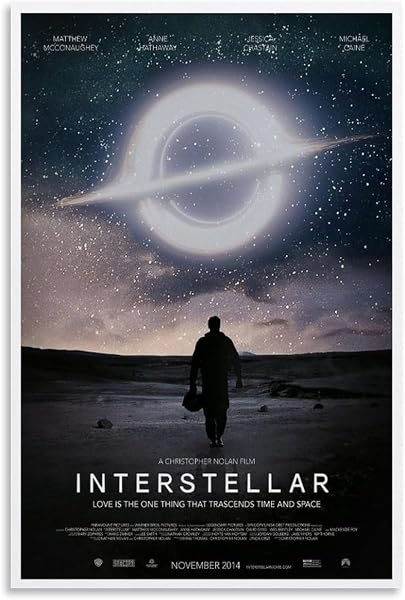 Generisch Klassische Filme Inter-stellar Für Zimmer, Ästhetische Leinwand-Wandkunst, Schlafzimmer-Dekor Poster 12x18inch(30x45cm) - 1