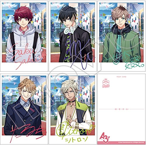 Amazon.co.jp: A3! ポストカードセット(プライベートver)/A:春組