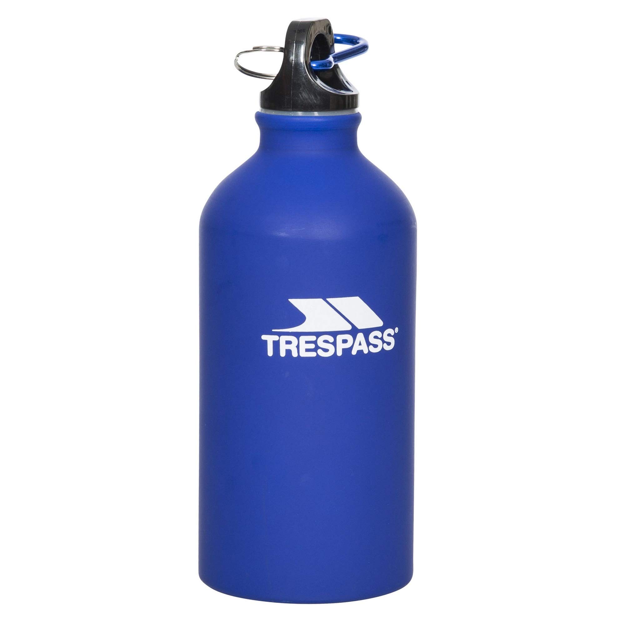 Trespass Unisex Matt Blue Swig Sports Bottle With Carabiner (0.5 Litres) - Size: One Size