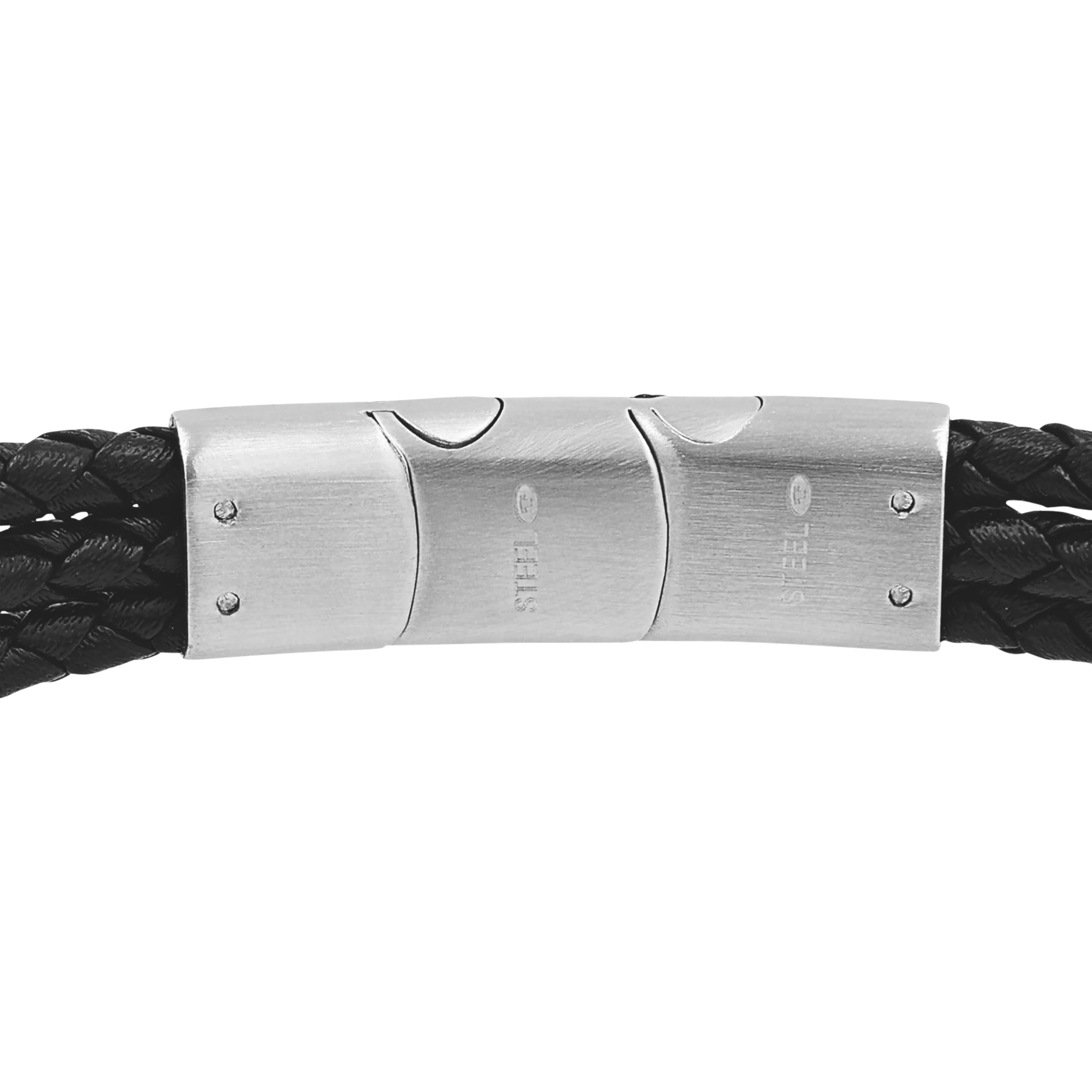 Tom Tailor Identarmband für Herren, Edelstahl, 20+1,5 cm, schwarz, Anker-Anhänger, Geschenkidee, Armschmuck, Herrenschmuck, 2100696