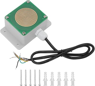 Rain and Snow Sensor, 485 Output Wind and Rain Transmitter Relay for Greenhouses, Aquaculture Buildings, with Rainfall and Snowfall Detection, Weather Resistant Design.