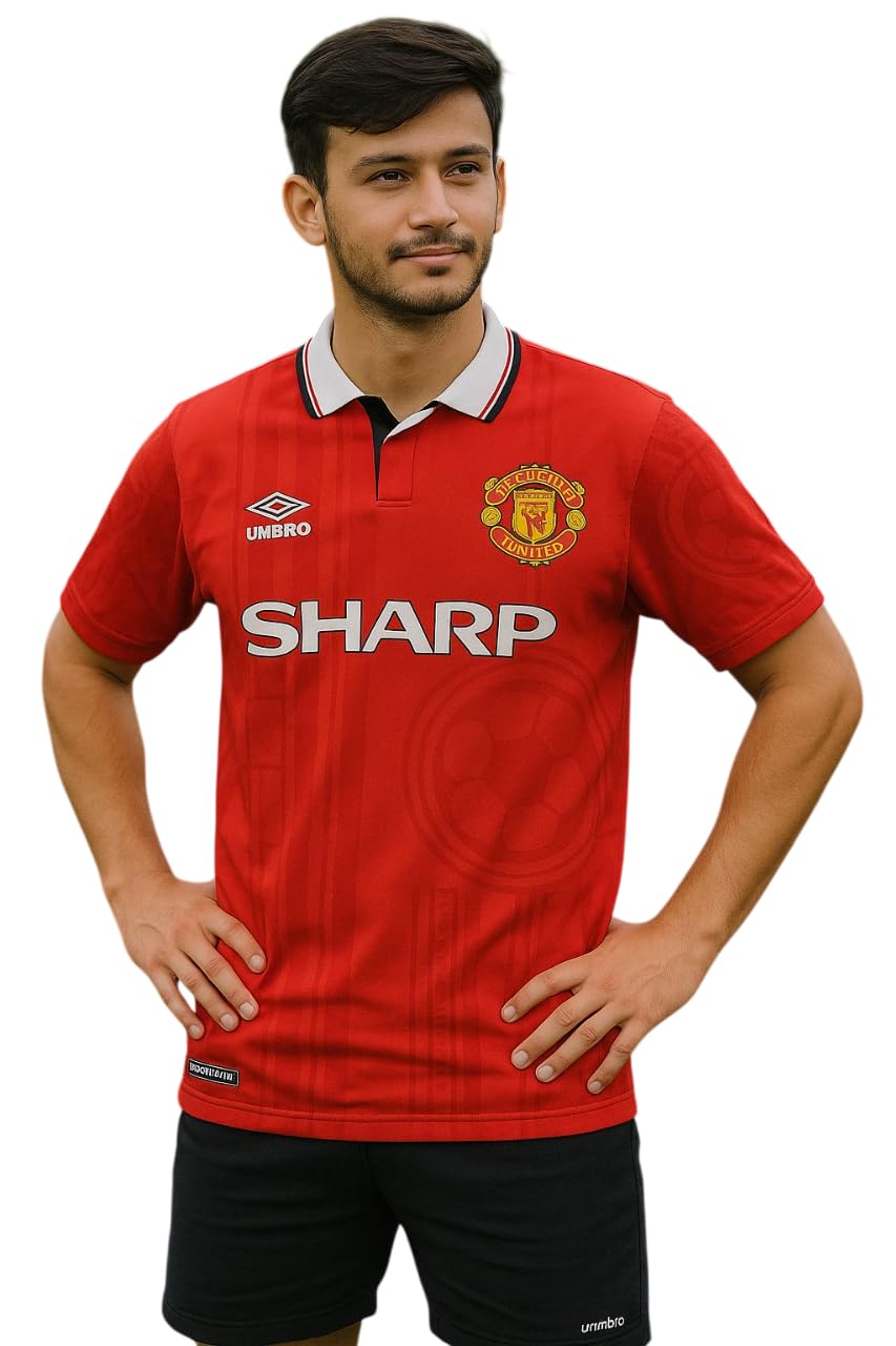 Men's Premium White Dry-Fit Sports T-Shirt Jersey | Half Sleeve Athletic Jersey Solid Red Polo Moisture-Wicking | Activewear for Football, Training, Gym, Running, Stylish Fit (S-4XL)-picture-22