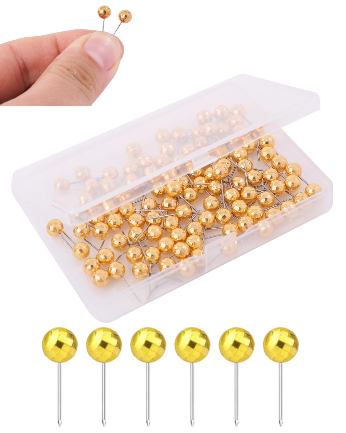 斜め14ピン　100個　【みか様】 Amazon.co.jp: Chocople 画鋲 画びょう 石膏ボードピン 押しピン