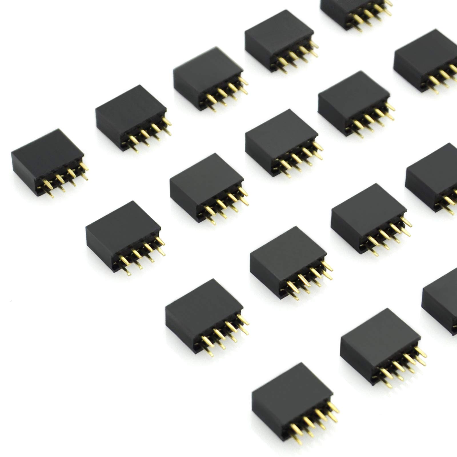 Gikfun 2.54mm Pitch 2X4 8 Pin Female Double Row Straight Header