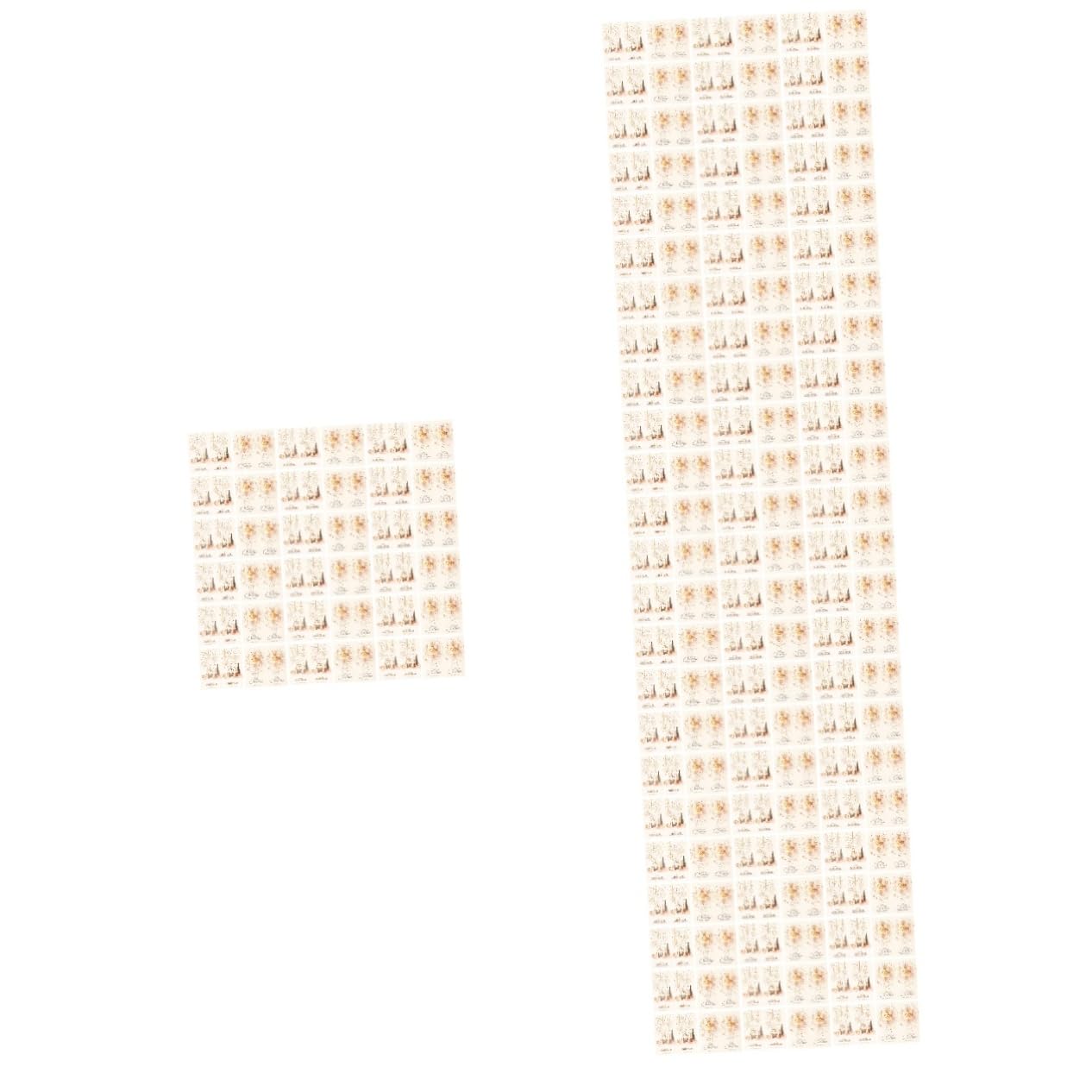 SEWACC 250piezas Pegatinas De Navidad Para Sellar Cajas y De Fiesta Adornos Navideños Adultos