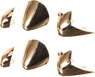 Beavorty 3 Pairs Metal Shoes Pointed Protector High Heels Toe Caps Heels Tip Cover Shoes Tips Cap for Shoes Protection Repair Decoration