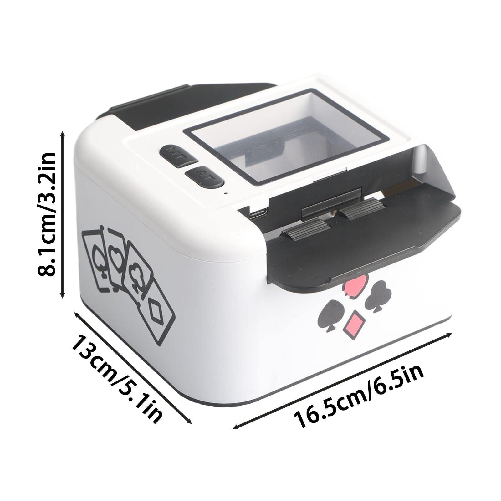 Distributore di Carte - Mescolatore Carte Automatico Ricaricabile