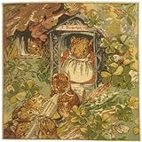 Cushion - Tapestry Fabric, French, Elegant & Fine - (Artist, Beatrix Potter) - Miss Dormouse