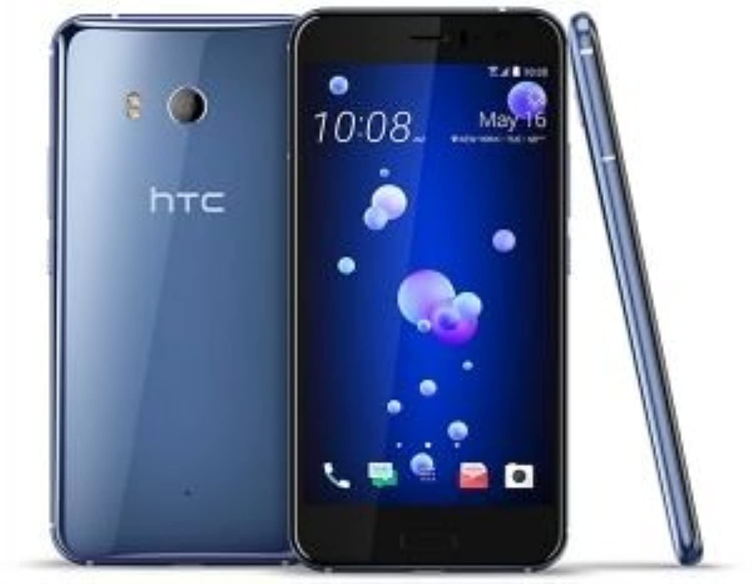 HTC U 11 Dual SIM - 128GB, 6GB RAM, 4G LTE, Amazing Silver: Buy