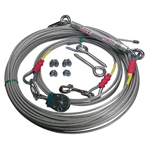 Freedom Aerial Dog Run 75 FT Standard Duty FADR-75SD