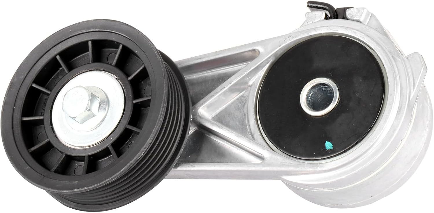SCITOO 419-820 38127 Belt Tensioner with Pulley Fits for 96-04 for Ford for Mustang 89-97 for Ford Thunderbird 89-97 for Mercury Cougar