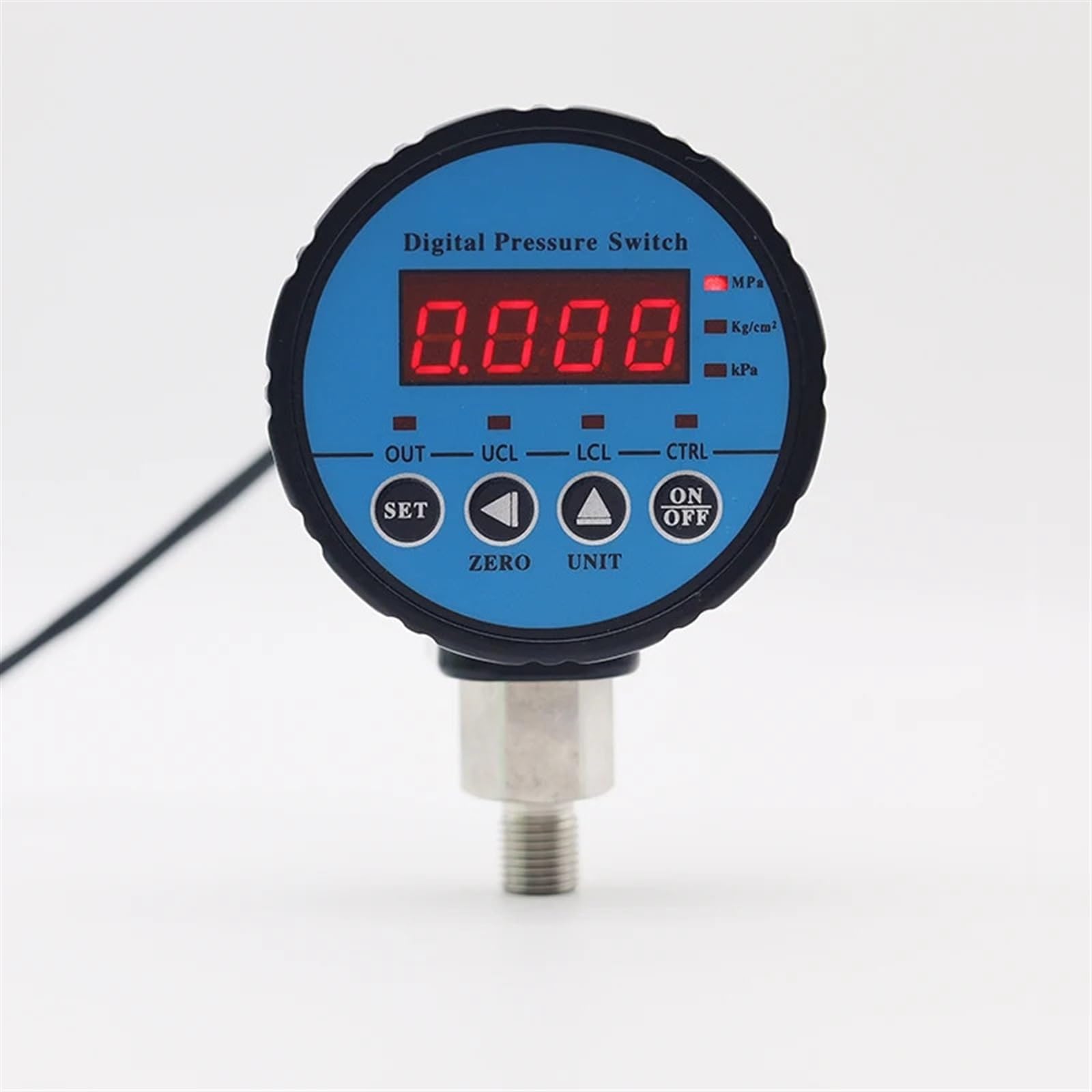 Wyłącznik ciśnieniowy wody z jednym wyjściem przekaźnikowym i cyfrowym manometrem (220 V AC, 0-2,5 MPa)