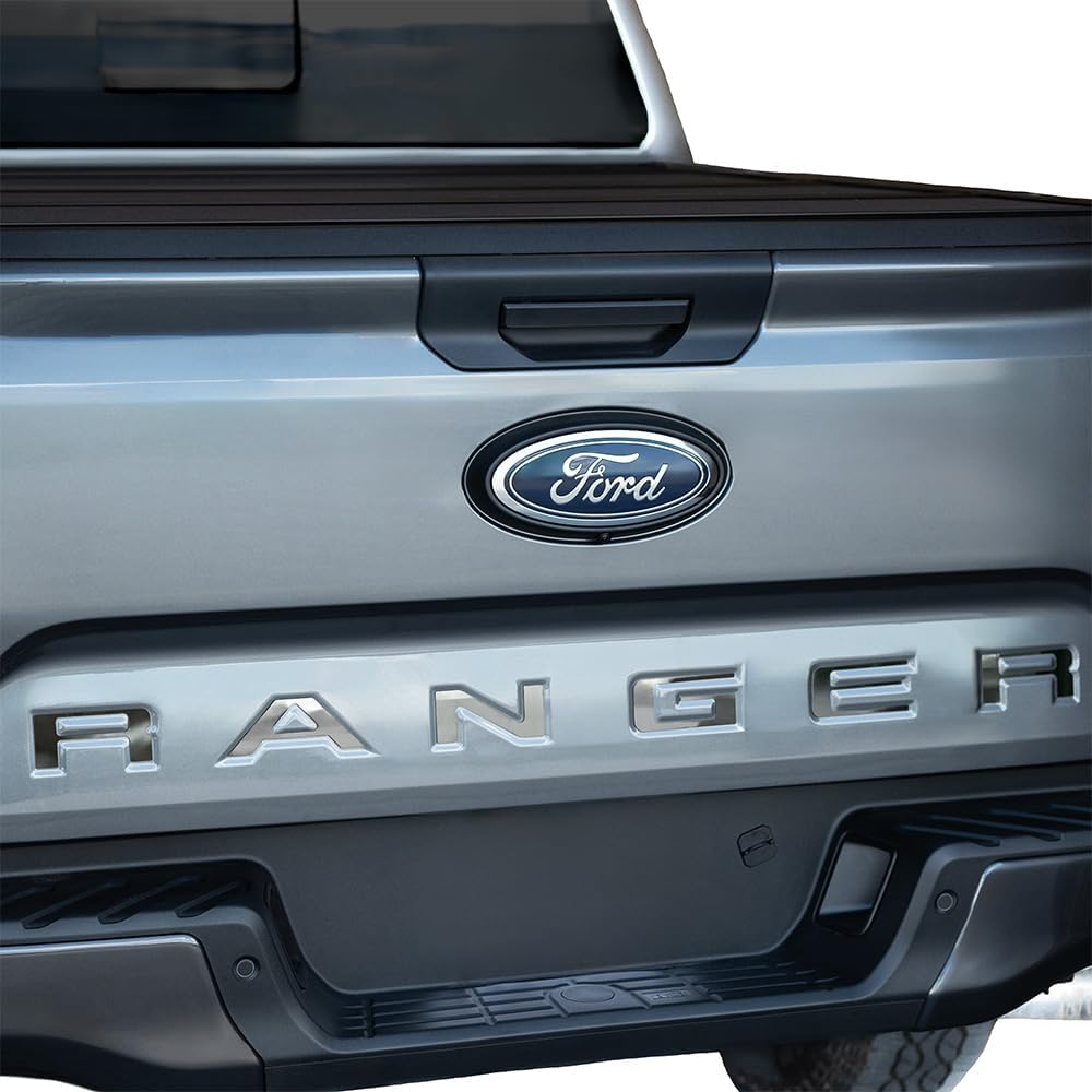 Putco Ford Ranger Tailgate Lettering Kit - Stainless Steel - Fits Ford Ranger 2024-2026