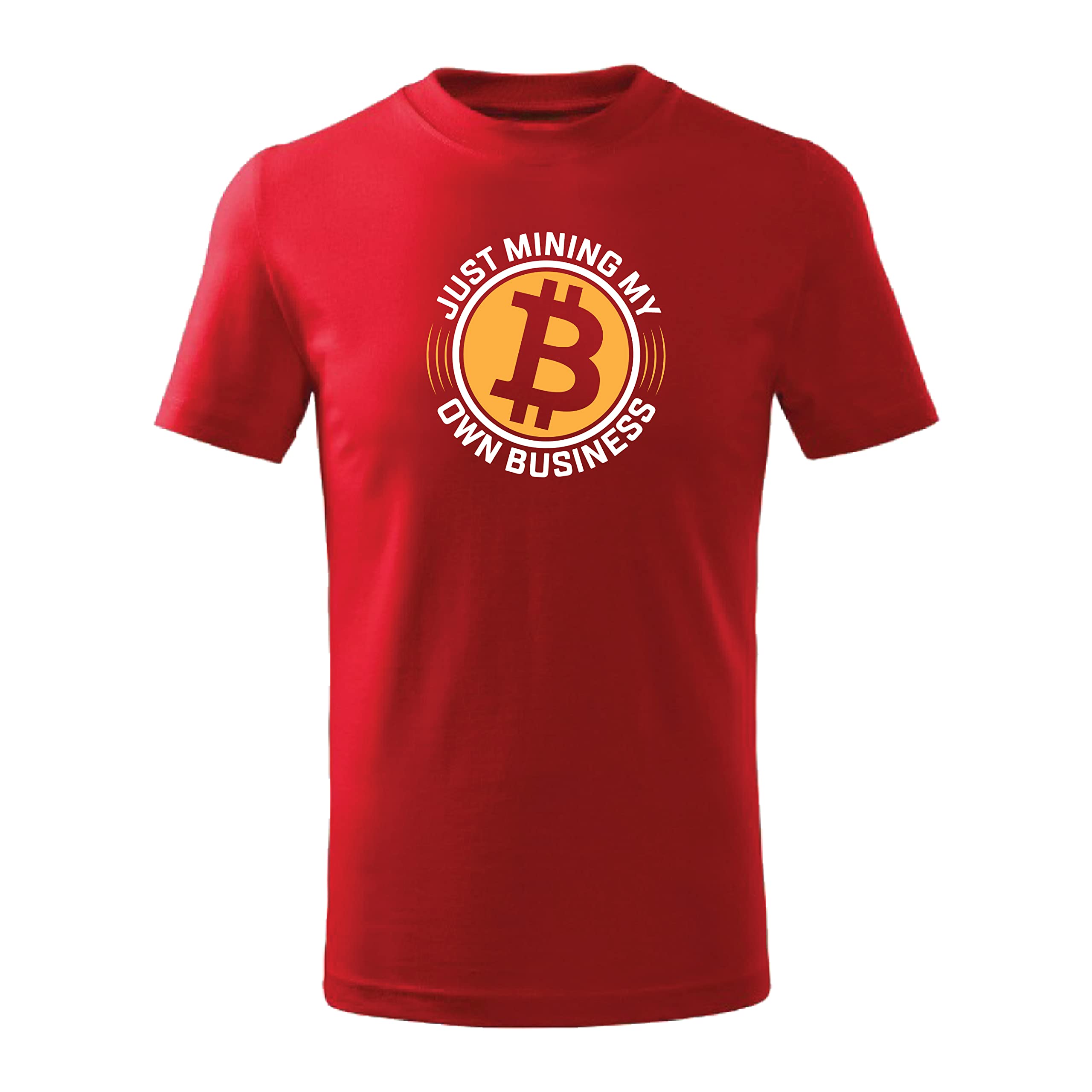 GenericStylish Bitcoin Printed T-Shirts | Bitcoin Merchandise Crypto Clothing for All Bitcoin Fans Cryptocurrency
