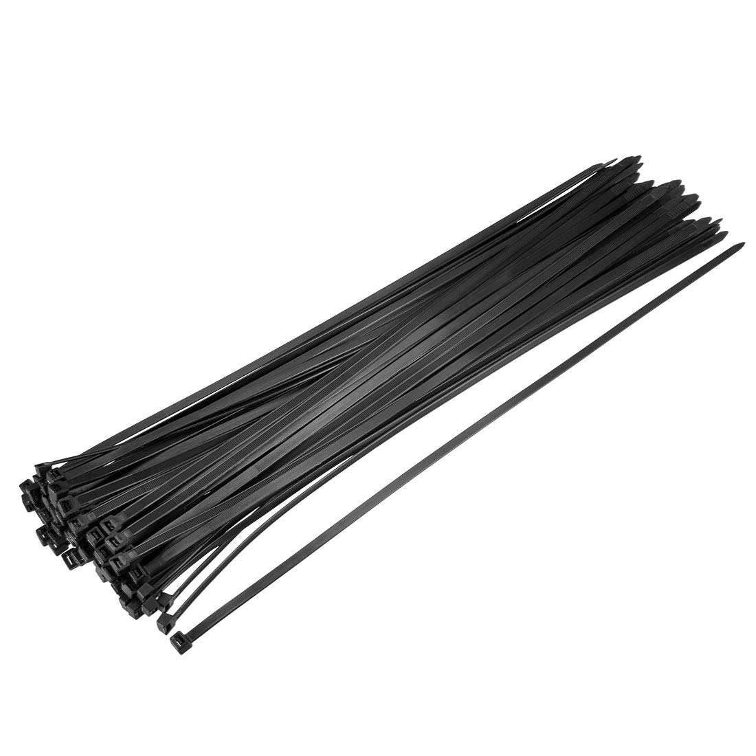 Uxcell Kabelbinder – 15,2 Cm X 0,075 Zoll, Nylon, Selbstsichernd, Schwarz, 200 Stück