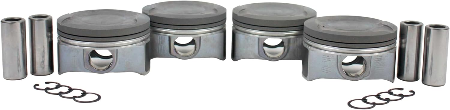 DNJ P929 Piston Set Standard for 2010-2015 Lexus, Toyota CT200h, Prius, Prius Plug-In 1.8L L4 16V DOHC 1798cc