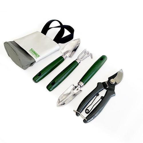 SUMIO Mini Garden Tool kit, Desk Indoor Plant Tool Set,