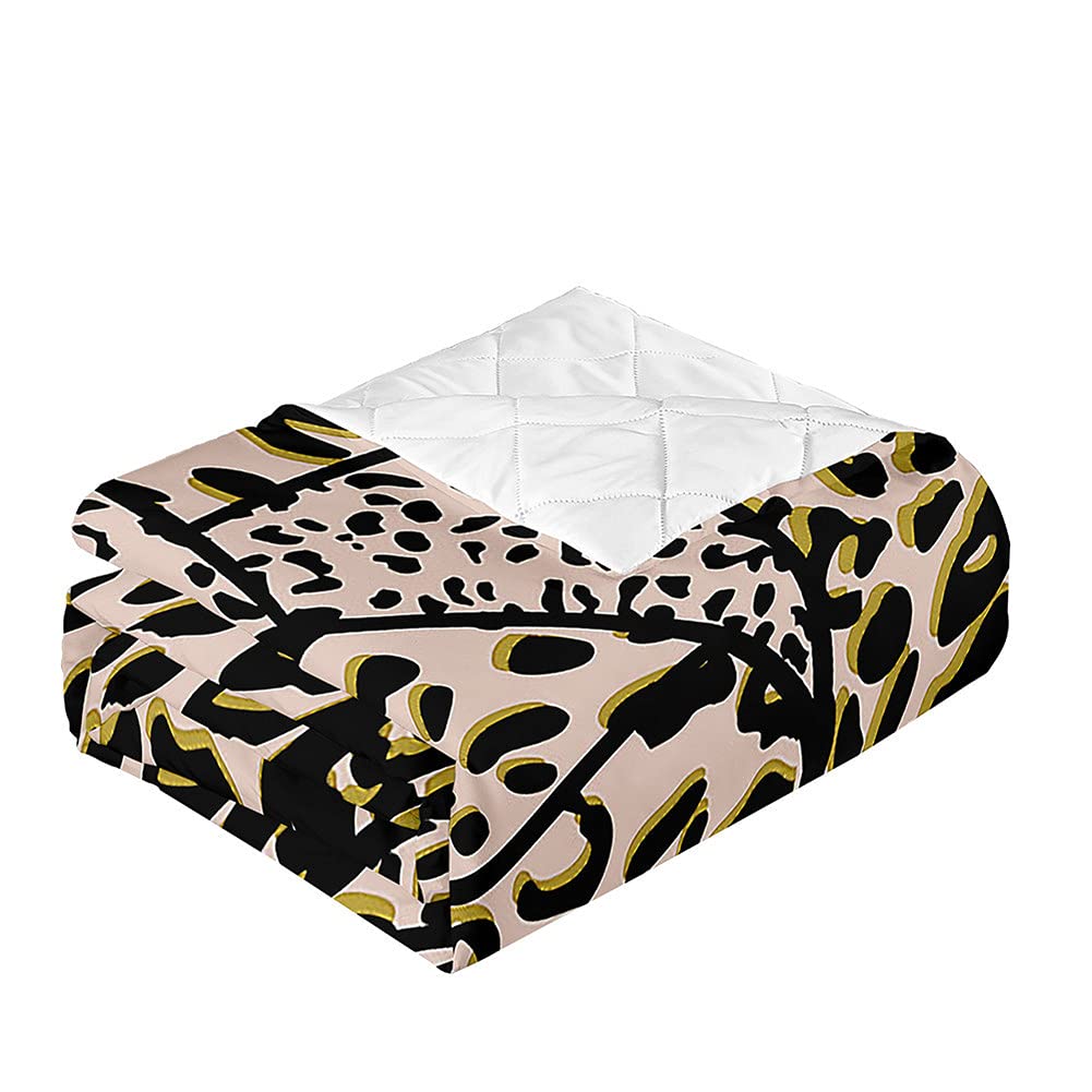 Colchas Bouti de leopardo 3D: colcha de verano suave 220x240cm