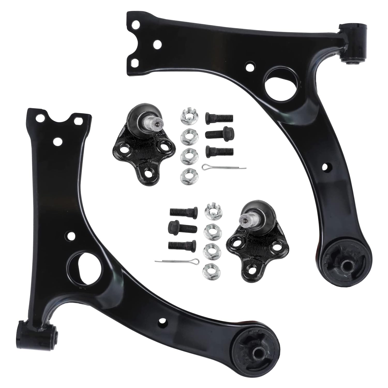 Detroit Axle - 4pc Front End Lower Control Arms Kit for 01-05 Toyota RAV4