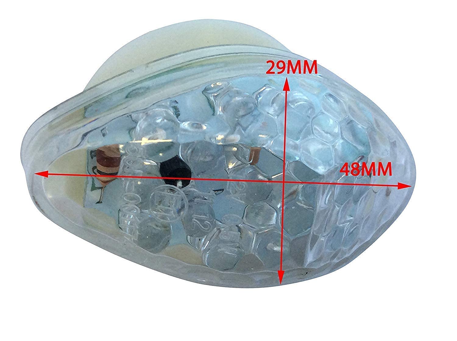 Carenatura ad Incasso per Omologato LED Ambra Frecce per Motocicletta